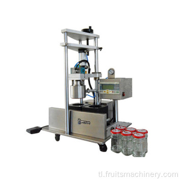 Napapasadyang semi-awtomatikong vacuum capping machine